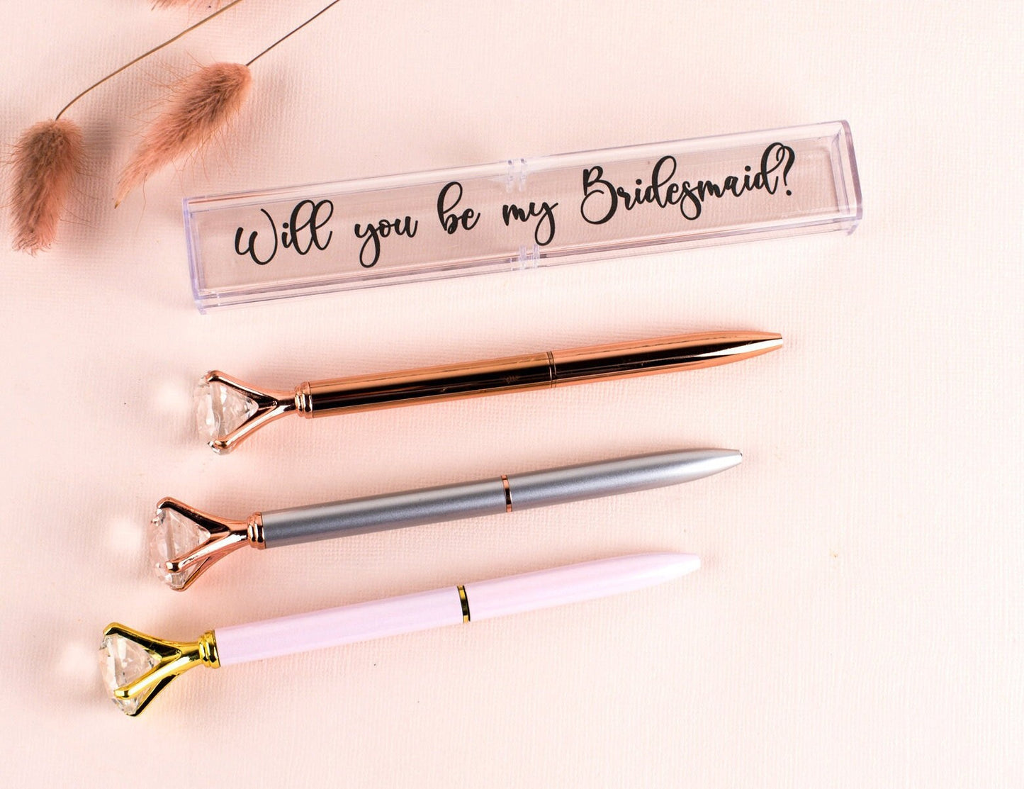 Personalized Bridesmaid Gift - Bridesmaid Gift Ideas - Personalized Gift - Maid Of Honor Matron Of Honor - Bride Pen Bride Bag For Wedding