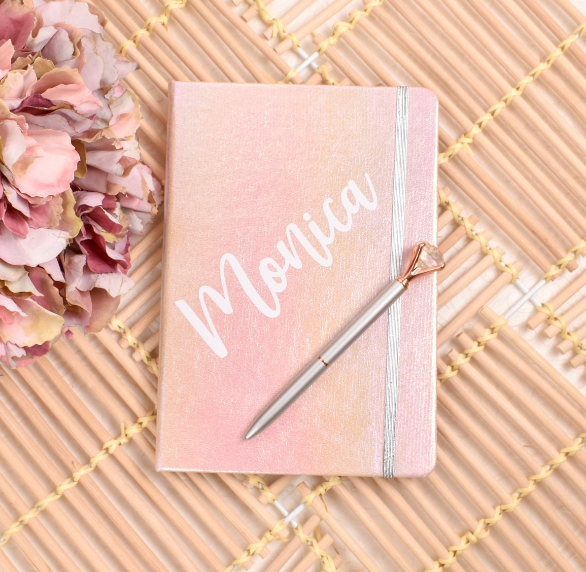 Personalized Bridesmaid Gift, Bridesmaid Proposal , Custom Bridesmaid Journal, Flower Girl, Unique Gift, Bridesmaid Notebook, Maid Of Honor