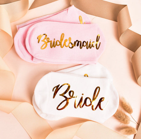 Bridesmaid Socks, Proposal Socks, Custom Socks, Bridesmaid Proposal Gift, Grip Socks, Wedding Party Socks, Bridal Party Socks, Wedding Socks